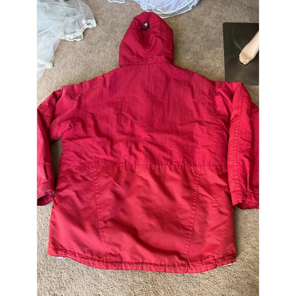 Vintage Black Ice hooded sherpa lined jacket in red size XL - Picture 15 of 16